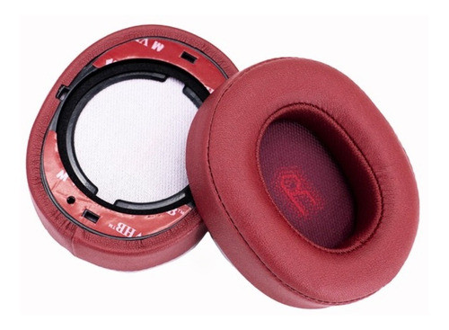Par Espumas Almofadas Compatíveis Com Jbl E55 E55bt Vermelha 0
