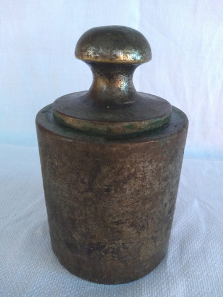 Pesa Antigua De Bronce 5 Kg 0
