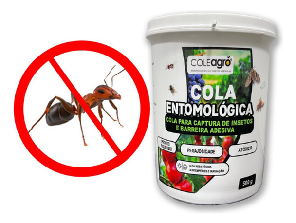 Cola Entomológica 500 Gr - Armadilha Insetos Agricultura 0