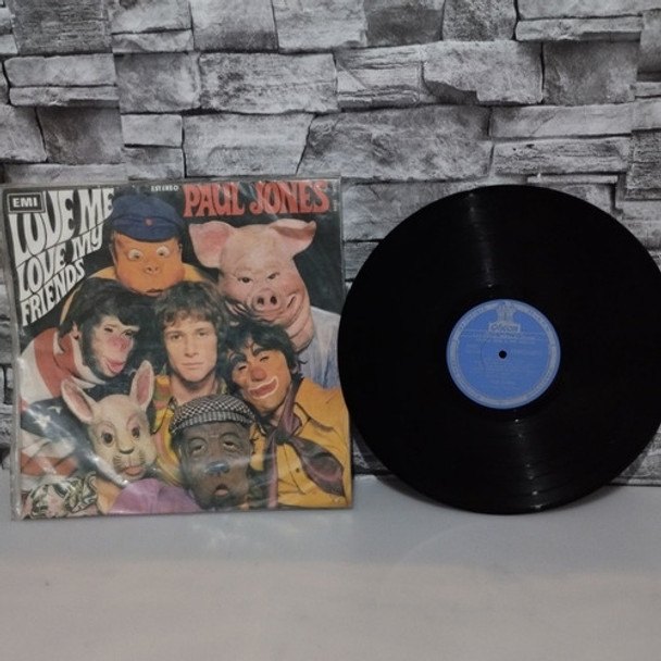 Paul Jones  Love Me Love My Friends Vinilo Lp Disco Rock 0