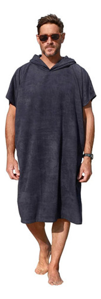 Toalla Cambiadora Surf Poncho Para Adultos, Hombres Y Mujere 0