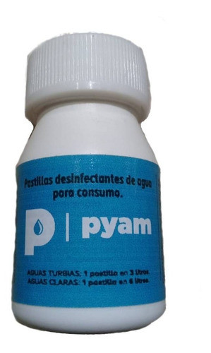Pastillas Potabilizadoras Agua Pyam 220 Comprimidos Flex 0