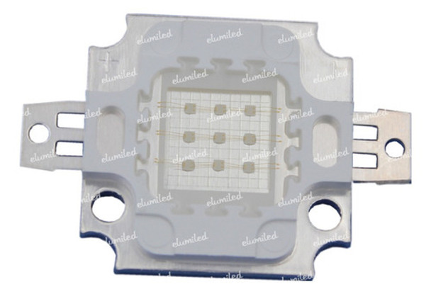 Led 10w Uv Ultravioleta 395nm-400nm Epileds Led Chip 10w Uv Elumiled Consulte Por Cantidad 0