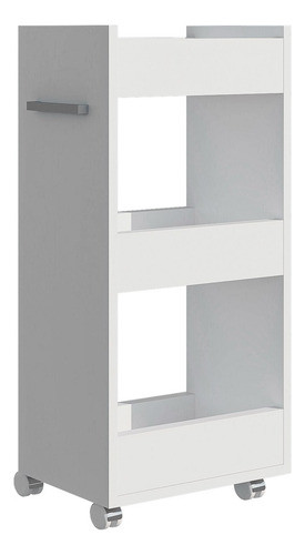 Mesa Armário Balcão 4 Rodinhas 3 Bandejas Para Esmaltes 0