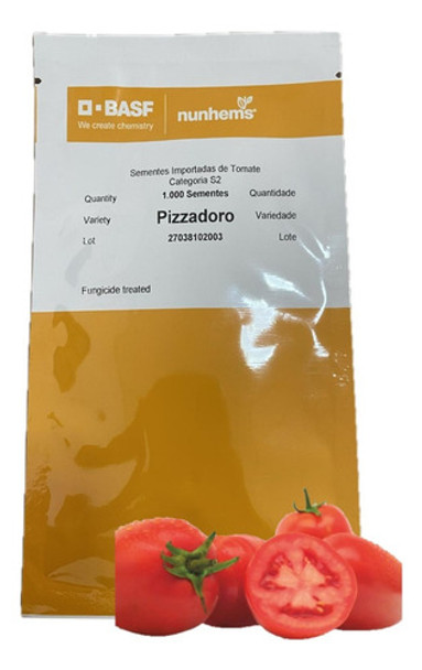 Semente De Tomate Saladete Pizzadoro Nunhems 1000 Sementes 0 Semente De Tomate Saladete Pizzadoro Nunhems 1000 Sementes 0