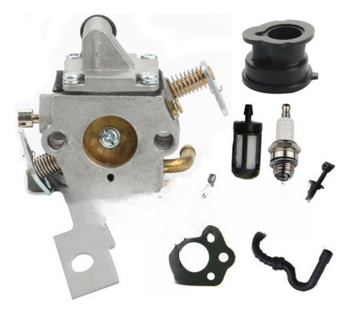 Conjunto De Filtro De Aire De Carburador Para Stihl Ms170 Ms 0