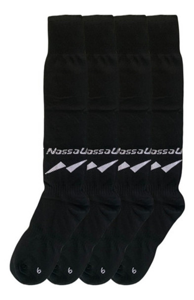 Medias Fútbol Nassau Negras Adulto 0