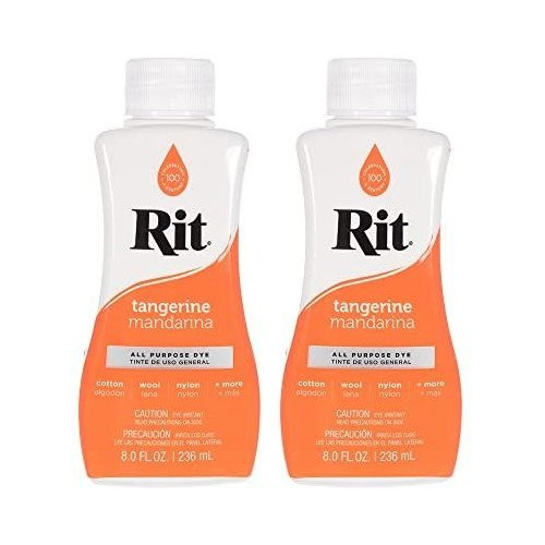 Colorante Para Tela Rit All Purpose 236ml X2u Mandarina 0