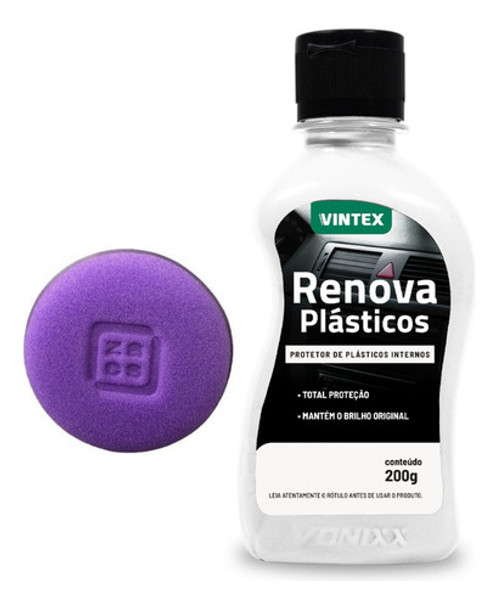 Renova Plasticos Limpa Revitalizador Borracha 200g Vonixx 0 Renova Plasticos Limpa Revitalizador Borracha 200g Vonixx 0