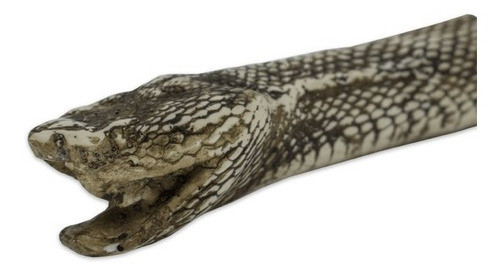 Cutelaria Cabo Para Faca  Cabeça De Cobra Em Resina 0