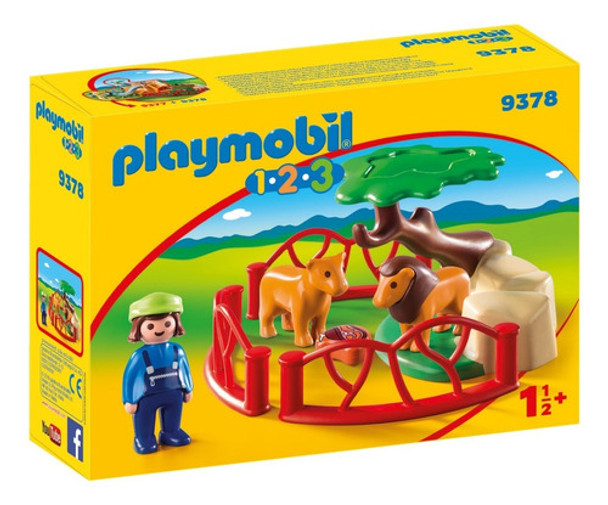 Playmobil 9378 123 Recinto De Leones 0