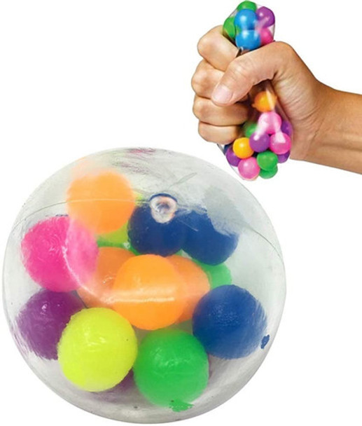 Pelota Squishy Ball Rainbow Arcoiris Antiestres V Crespo 0