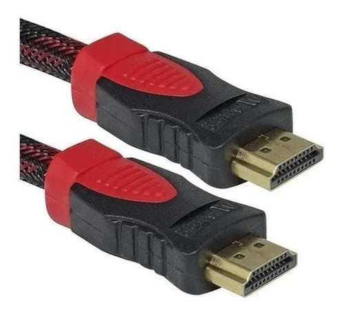 Cable Hdmi 1.5m V1.4 Mallado Full Hd Smart Tv Pc 0
