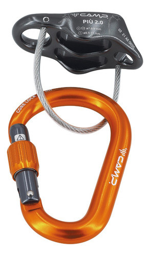 Asegurador- Più 2.0 Belay Kit Gun-trabajo Vertical - Camp 0