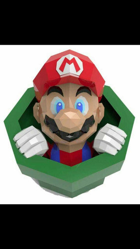 Mario Y Luigi 3d Papercraft 0