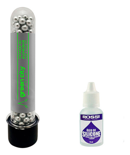 Esferas Alumínio 6mm 0.30g 200un Munição Airsoft + Silicone 0 Esferas Alumínio 6mm 0.30g 200un Munição Airsoft + Silicone 0