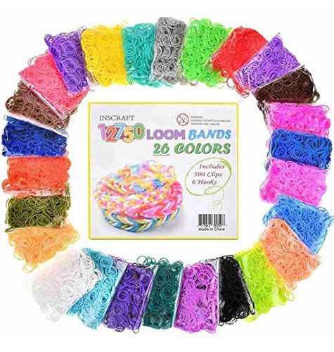 Inscraft Kit De Repuesto De Bandas De Goma, 12750+ 0