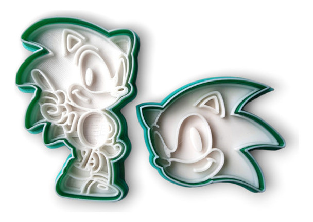 Set De Cortantes De Galletas De Sonic X2 8 Y 5cm 0