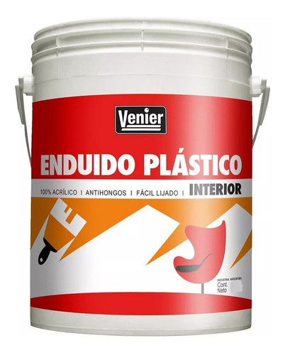 Enduido Plastico Interior 4lts 0