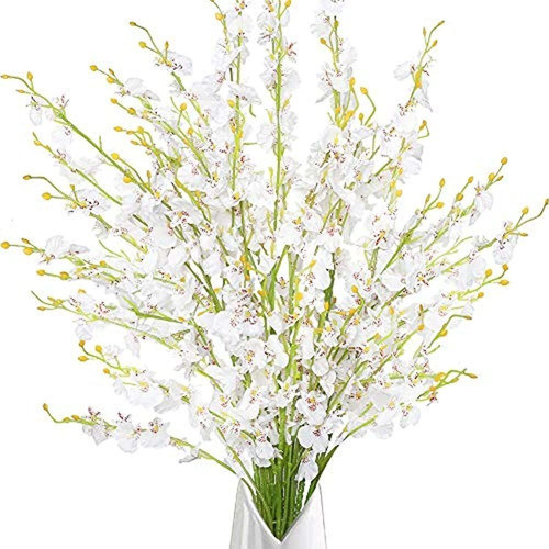 Greentime 39'' Orquídea Artificial 10 Piezas De Orquídeas De 0