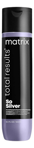 Acondicionador Matrix Total Results So Silver X 300 Ml 0