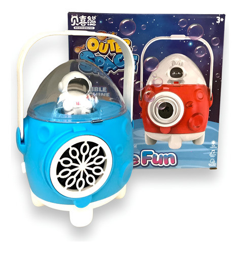 Burbujero Automático Rocket Espacial Con Sonido 0