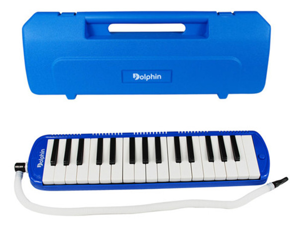 Escaleta Azul Com Bag 32 Teclas Dolphin 6409 0