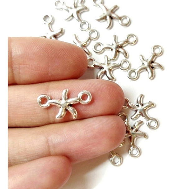 Dijes Conectores Estrella De Mar Bijou Pulsera Tobillera 0