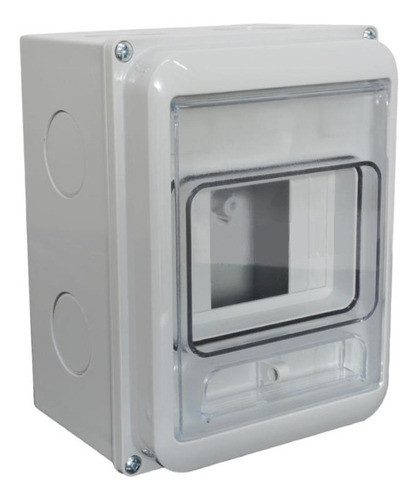 Caja Pilar 4 Modulos Din Con Premarcado Ip65 Genrod 0