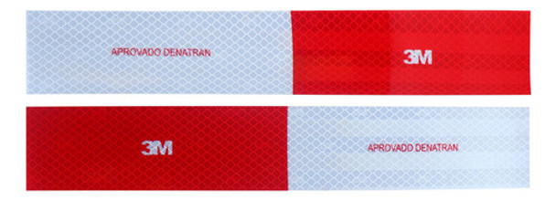 Kit - 50 Faixa Refletiva 3m Caminhão, Onibus,reboque 0