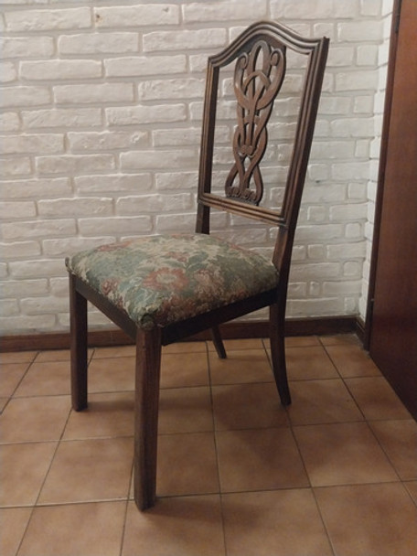 Silla De Madera Con Respaldo Calado 0 Silla De Madera Con Respaldo Calado 0