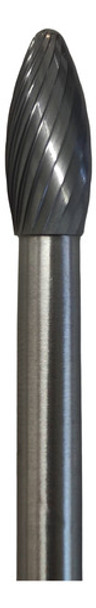 Lima Rotativa Metal Duro 10mmx25mm Formato Chama 0