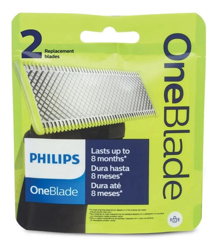 Repuesto De Cuchilla Oneblade Philips / One Blade X 2 Qp220 0