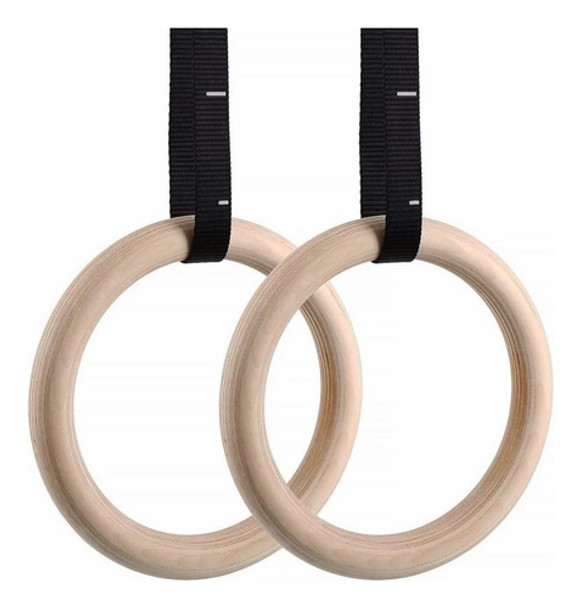 Anillas De Madera - Calistenia, Crossfit, Fitness, Gym, Yoga 0 Anillas De Madera - Calistenia, Crossfit, Fitness, Gym, Yoga 0
