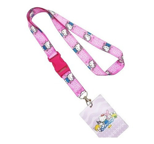 Lanyard Llavero Cinta Hello Kitty Licencia Oficial 0