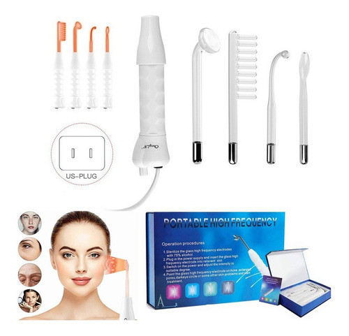 Instrumento De Alta Frequência Cuidados Faciais Bivolt 0
