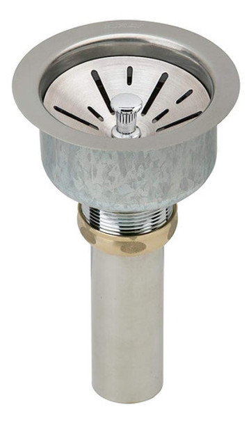 Elkay Deluxe 3-1/2  Drain Con Acabado Satinado Tipo 304, Col 0