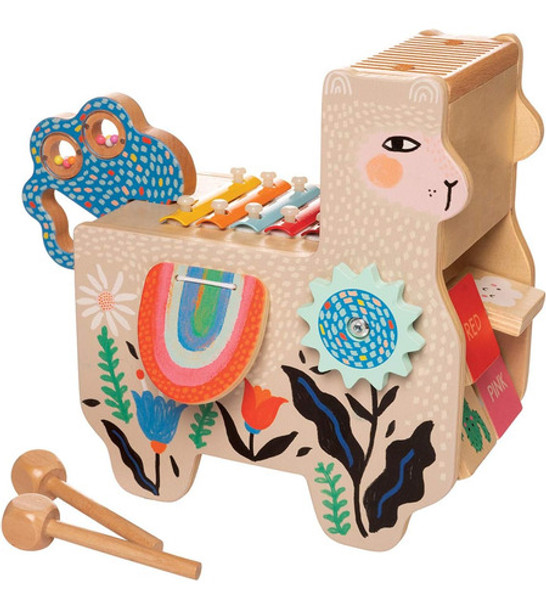 Juguete Musical De Llama Madera Para Niños Pequeños 0 Juguete Musical De Llama Madera Para Niños Pequeños 0