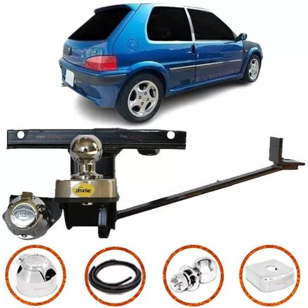 Engate Reboque Fixo Peugeot 106 Hatch 1999 A 2001 700 Kg 0