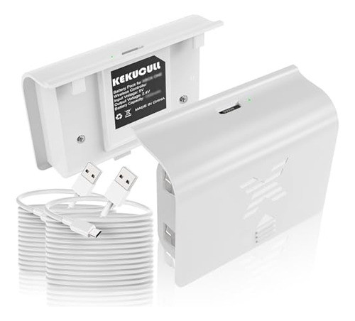 Baterias Recargables Para Xbox One 2unid - Blanco 0