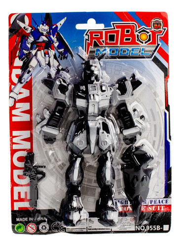 Juguete Juego Robot Con Arma Y Escudo 0