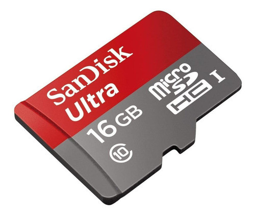 Tarjeta De Memoria Sandisk Ultra Micro Sdhc De 16gb 0