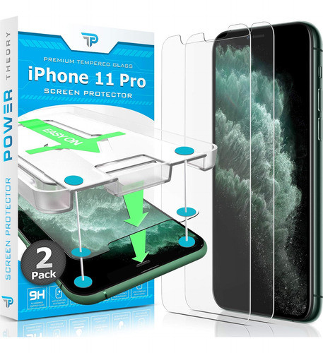 Protector Pantalla Power Theory iPhone 11 Pro [paquete 2] 0