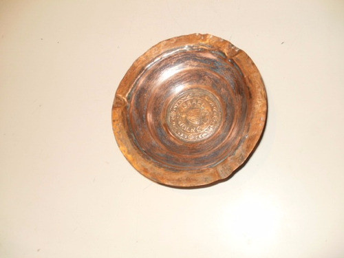 Cenicero De Cobre 12cm Israel Zona Caballito 0