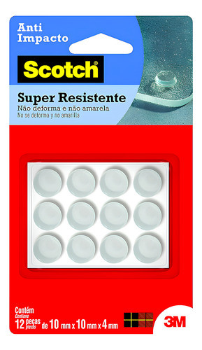 Protetor Anti-impacto Scotch Redondo Medio M Hb004263040 3m 0