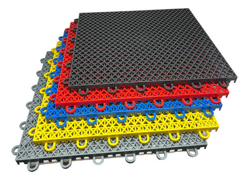 Kit 54 Piso Garagem Modular Automotivo 0