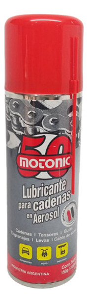 Lubricante Para Cadenas Y Lingas Metalicas X 150gr Motonic 0