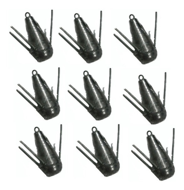 Plomo Plomada Pesca Mar Con Destrabe Cruceta 180grs 0
