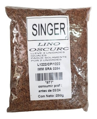 Lino Oscuro 250g 0