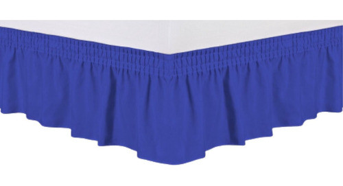 Saia Box Para Cama Casal Padrão 2 Elásticos Duda Royal 0